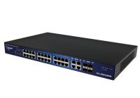 ALLNET Switch smart managed 24 Port Gigabit 390W / 24x PoE+ / 4x SFP / 19" / "ALL-SG8428PM"