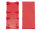 ALLNET Brick’R’knowledge Kunststoffschale 2x1 rot oben und unten 10er Pack