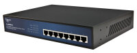 ALLNET Switch unmanaged 8 Port Gigabit 150W / 8x PoE+ /...