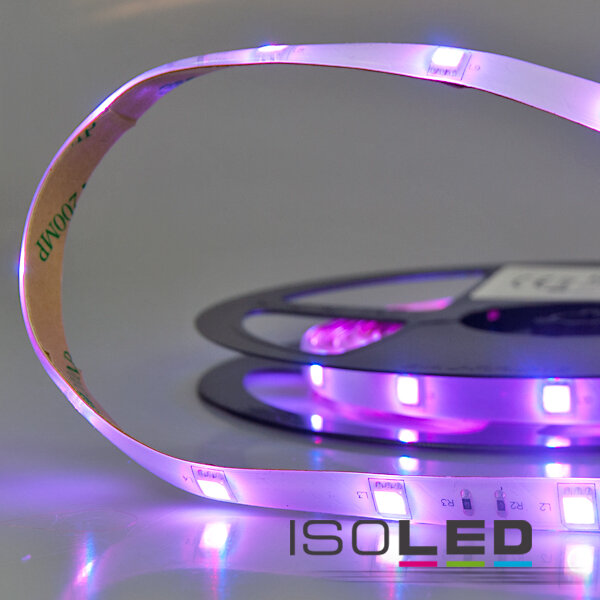 LED SIL-RGB Flexband, 12V DC, 7,2W, IP66, 5m Rolle, 30 LED/m