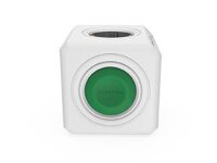 ALLOCACOC PowerCube Extended +switch - weiss/schwarz - 1,5m