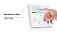 MIBOXER / Mi-Light - Fernbedienung Wandsteuerung Smart Panel - 4 Zonen - dualweiss weissdynamisch CCT CTA