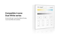 MIBOXER / Mi-Light - Fernbedienung Wandsteuerung Smart Panel - 4 Zonen - dualweiss weissdynamisch CCT CTA