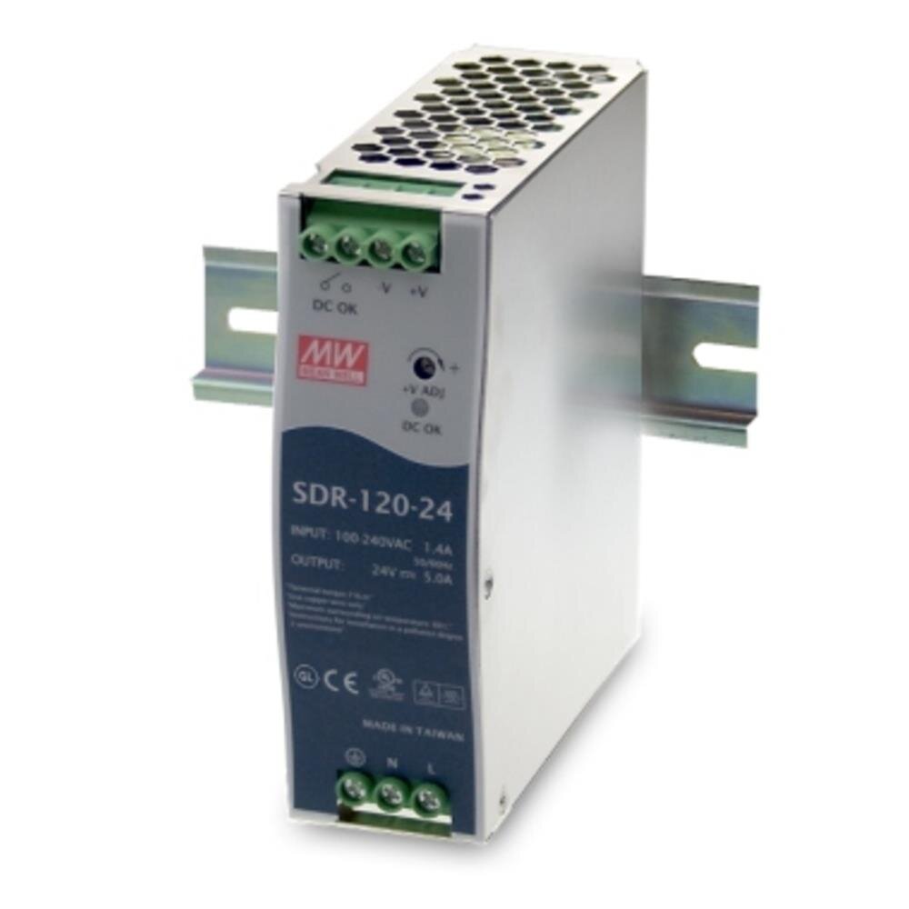 Meanwell HDR-15-12 12V DC 1,24A 15W Hutschienen Netzteil SNT