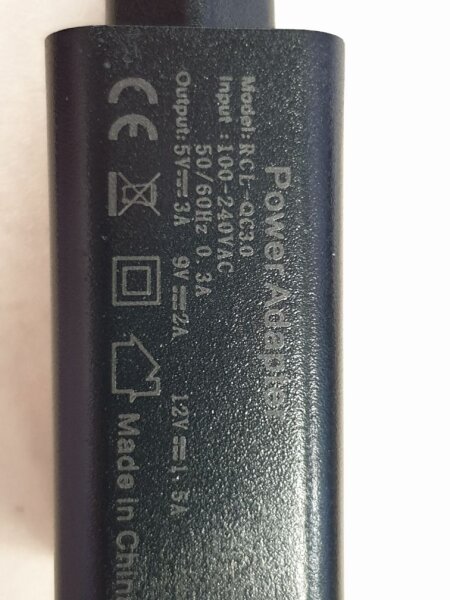 ALLNET Ersatznetzteil - 5V/3A auf USB Typ A Buchse QC3.0